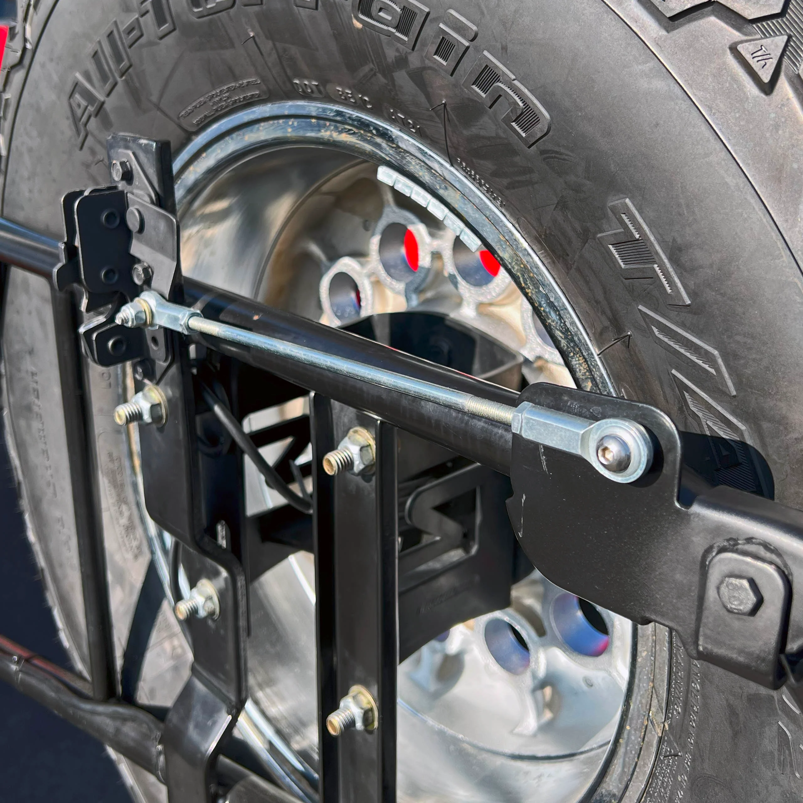 80-96 Bronco HD Spare Tire Swingout Linkage - Image 4