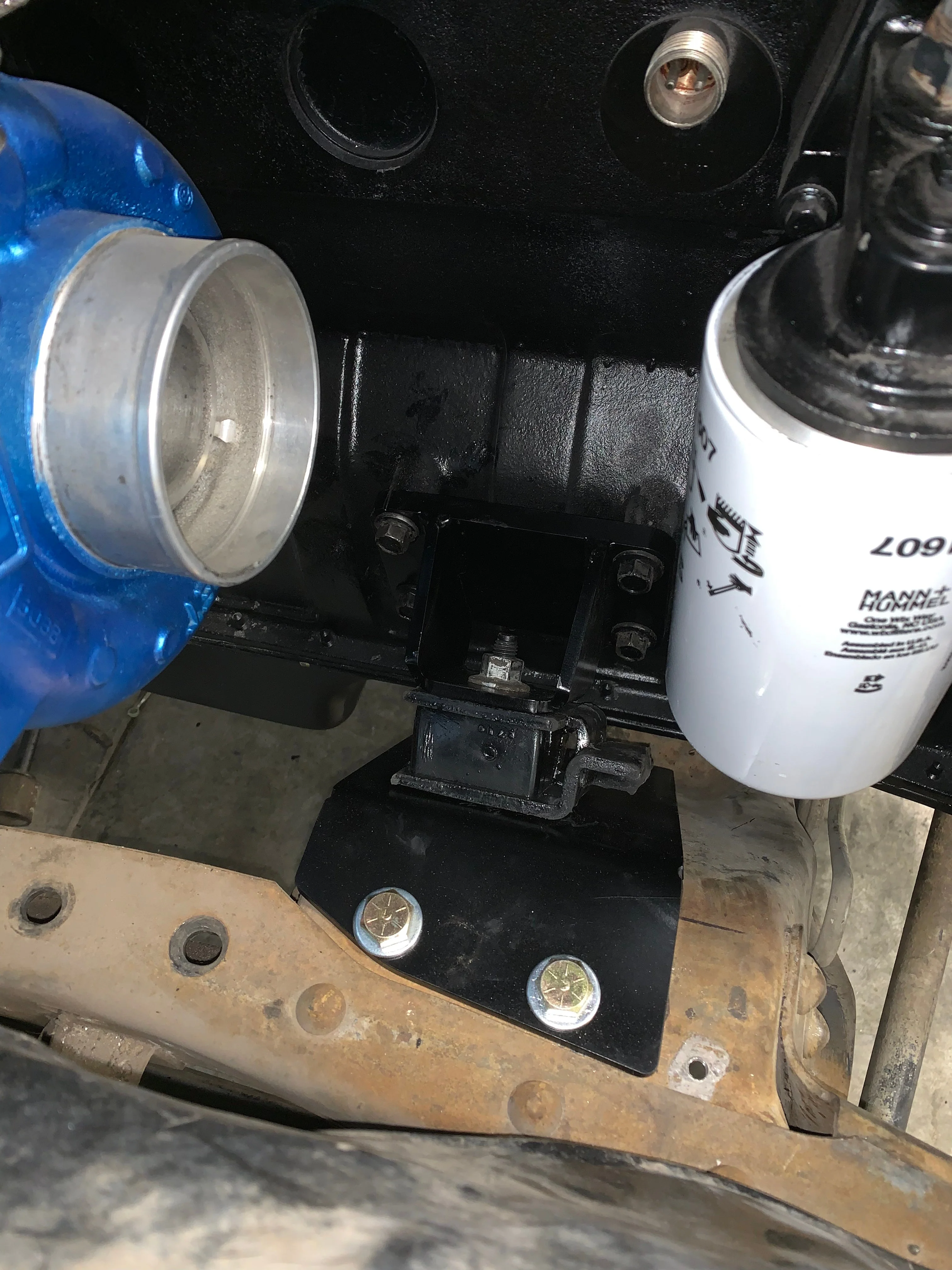 Motor Mounts: 1980-1997 Ford F250/350 to 12v/24v/CR Cummins - Image 5