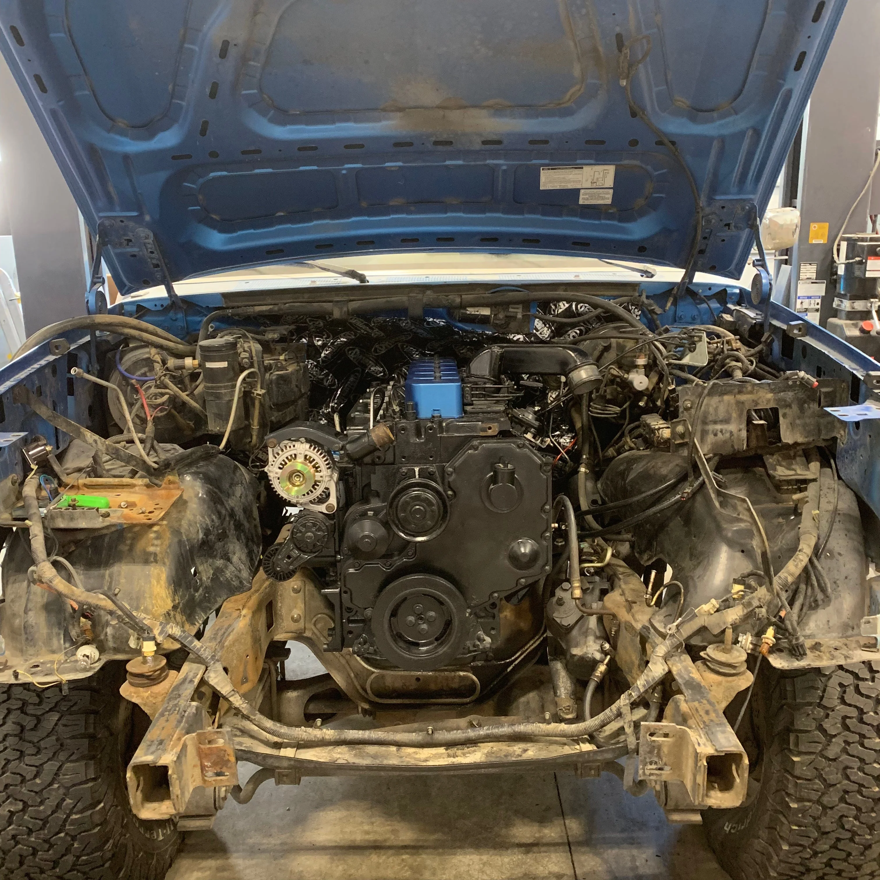Motor Mounts: 1980-1997 Ford F250/350 to 12v/24v/CR Cummins - Image 7