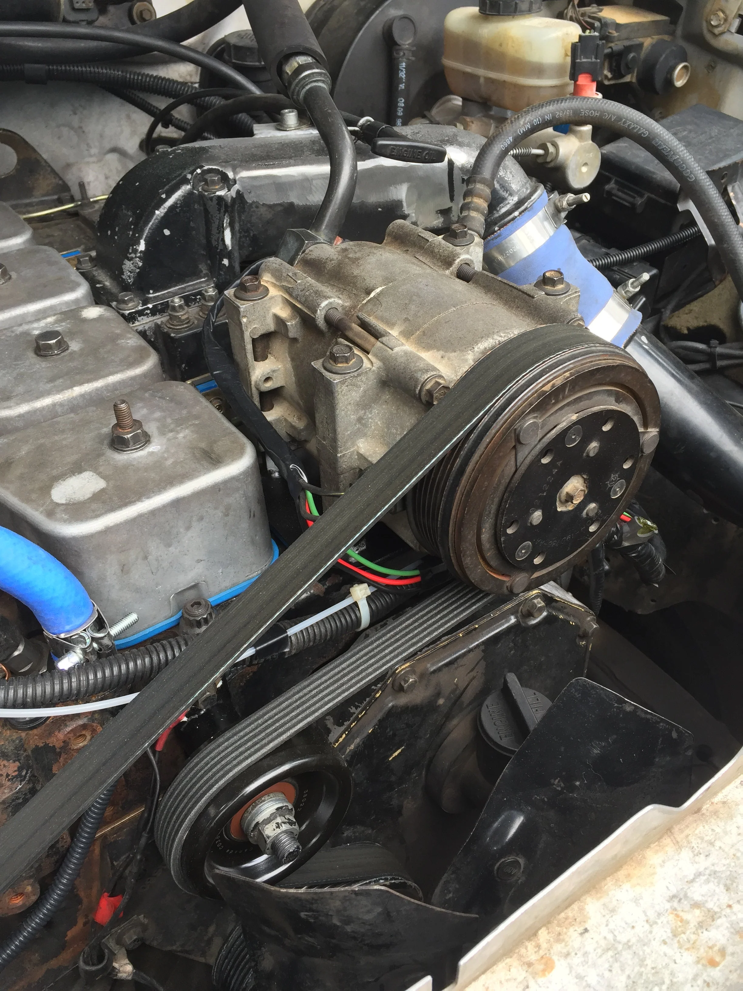 OBS Ford Cummins AC Compressor Mount - Image 3