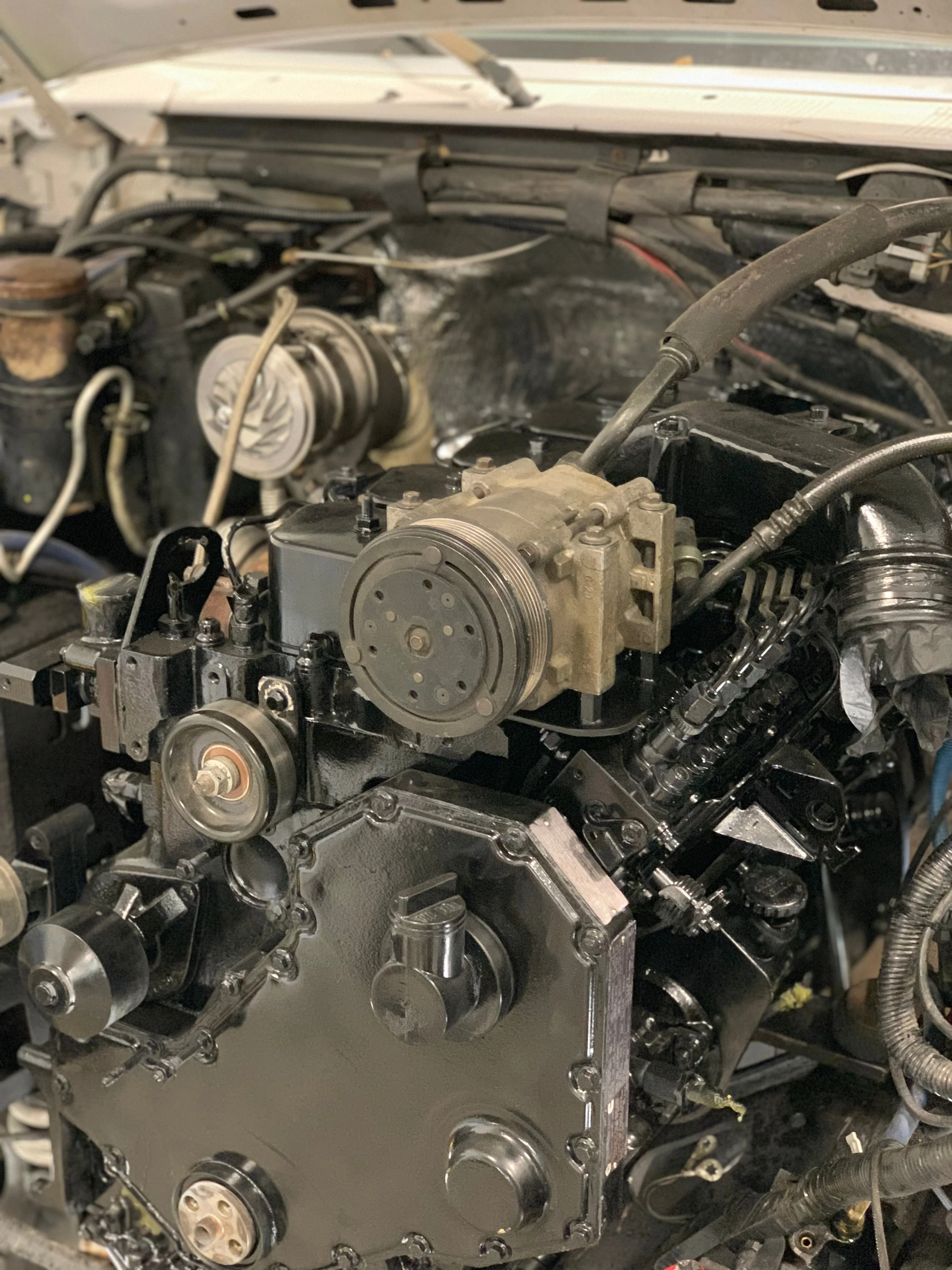 OBS Ford Cummins AC Compressor Mount - Image 5